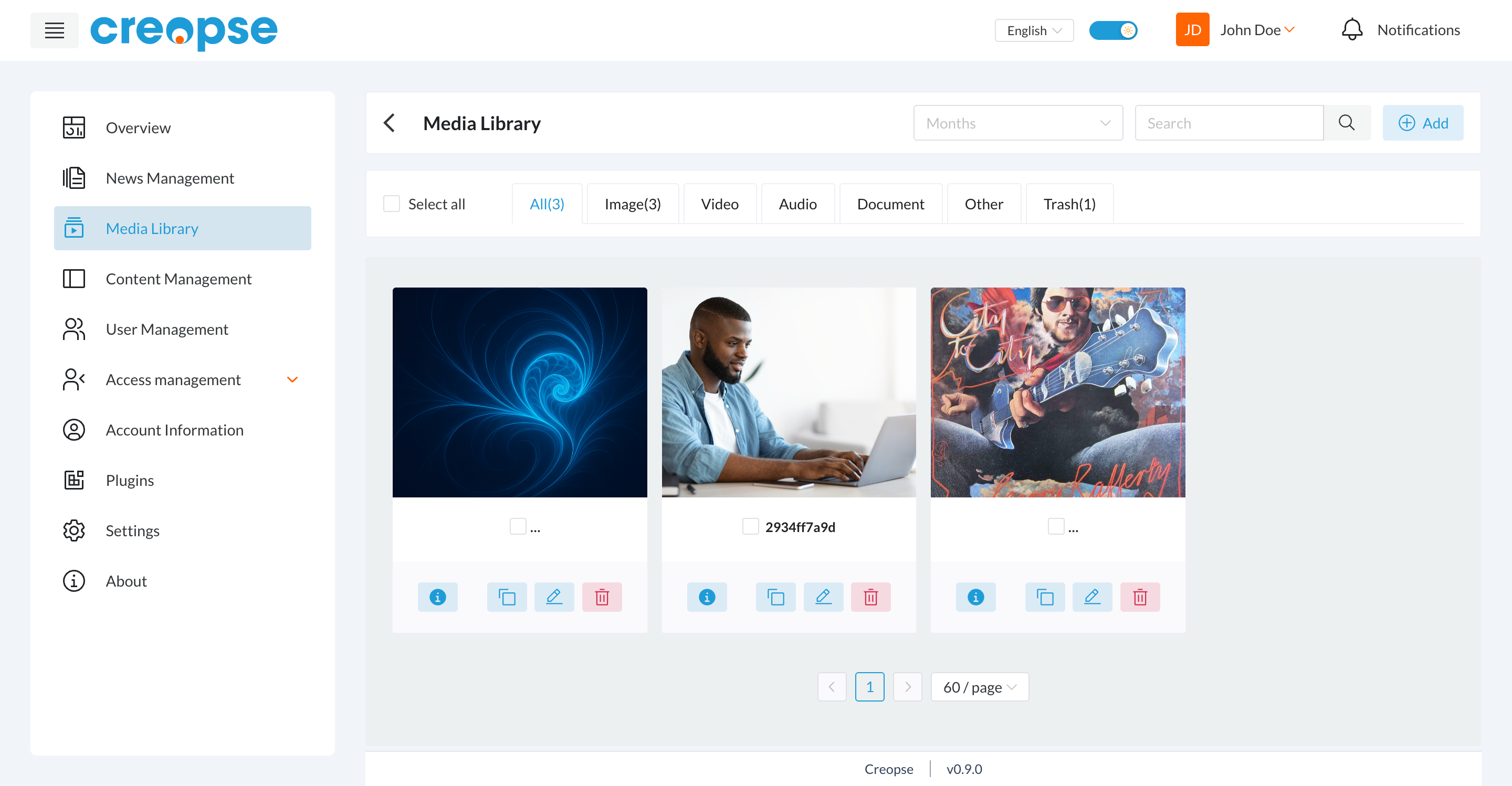 Media Library